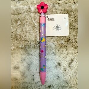 *NWT* Disney Parks Princess Sidekicks and Flowers Autograph Pen with Flower Top